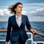 Home 13 이탈리아 정치 스캔들 - **Prompt for Italian Economic Resilience:**
"A determined female leader, wearing a sophisticated...